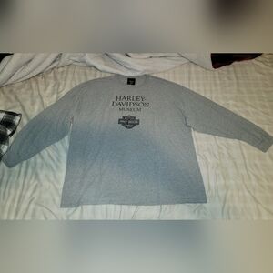 Harley-Davidson Milwaukee, WI Gray Long Sleeve Tee